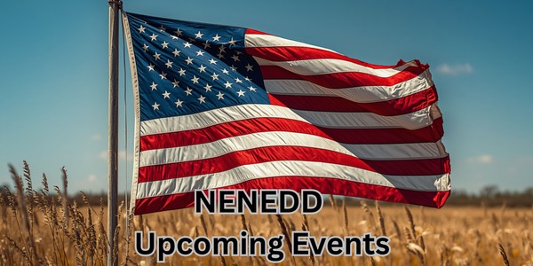 NENEDD Upcoming Events flag