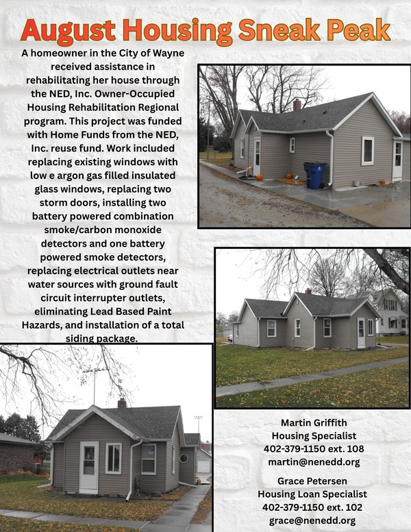 Martin Housing August 