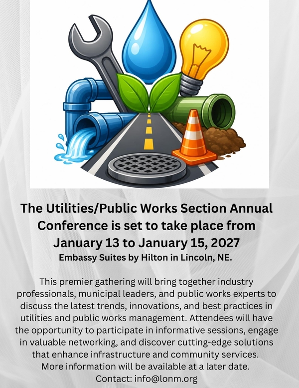 Utility Public Works Conf